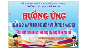 Chào mừng Ngày Sách và Văn hoá đọc Việt Nam lần 5 năm 2026