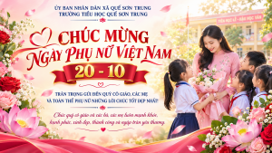 Chúc mừng ngày phụ nữ Việt Nam 20/10