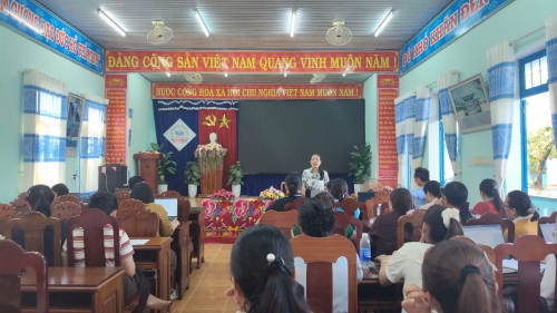 HỌP HỘI ĐỒNG SƯ PHẠM THÁNG 10 VÀ TRIỂN KHAI TUẦN LỄ HƯỞNG ỨNG HỌC TẬP SUỐT ĐỜI NĂM 2026